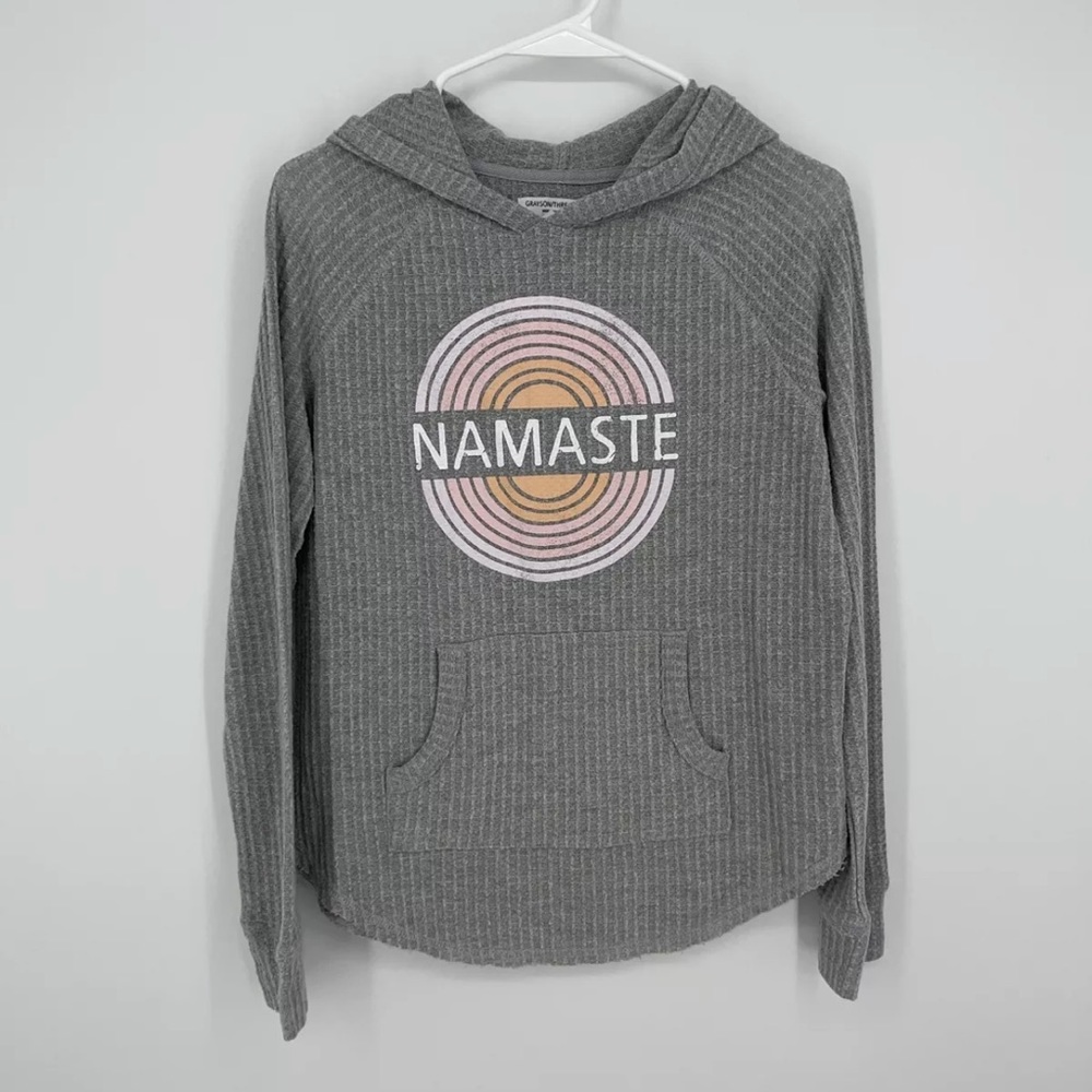 Grayson Threads Thermal NAMASTE Hoodie Size S